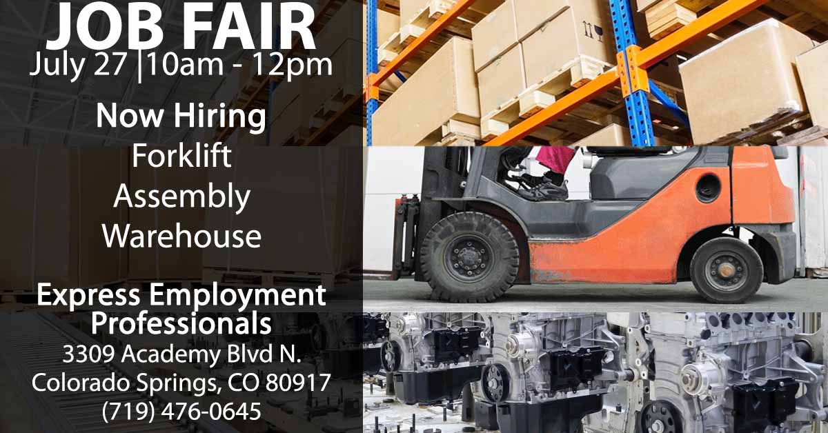 Job Fair - July 27